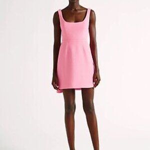 NWT Emilia Wickstead Marissa Crepe Backless Minidress